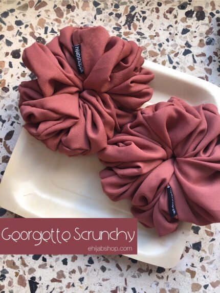 XL Scrunchy - Brown